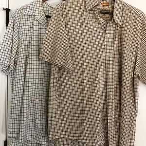 Men’s shirts x 2 👕 short sleeve timberland